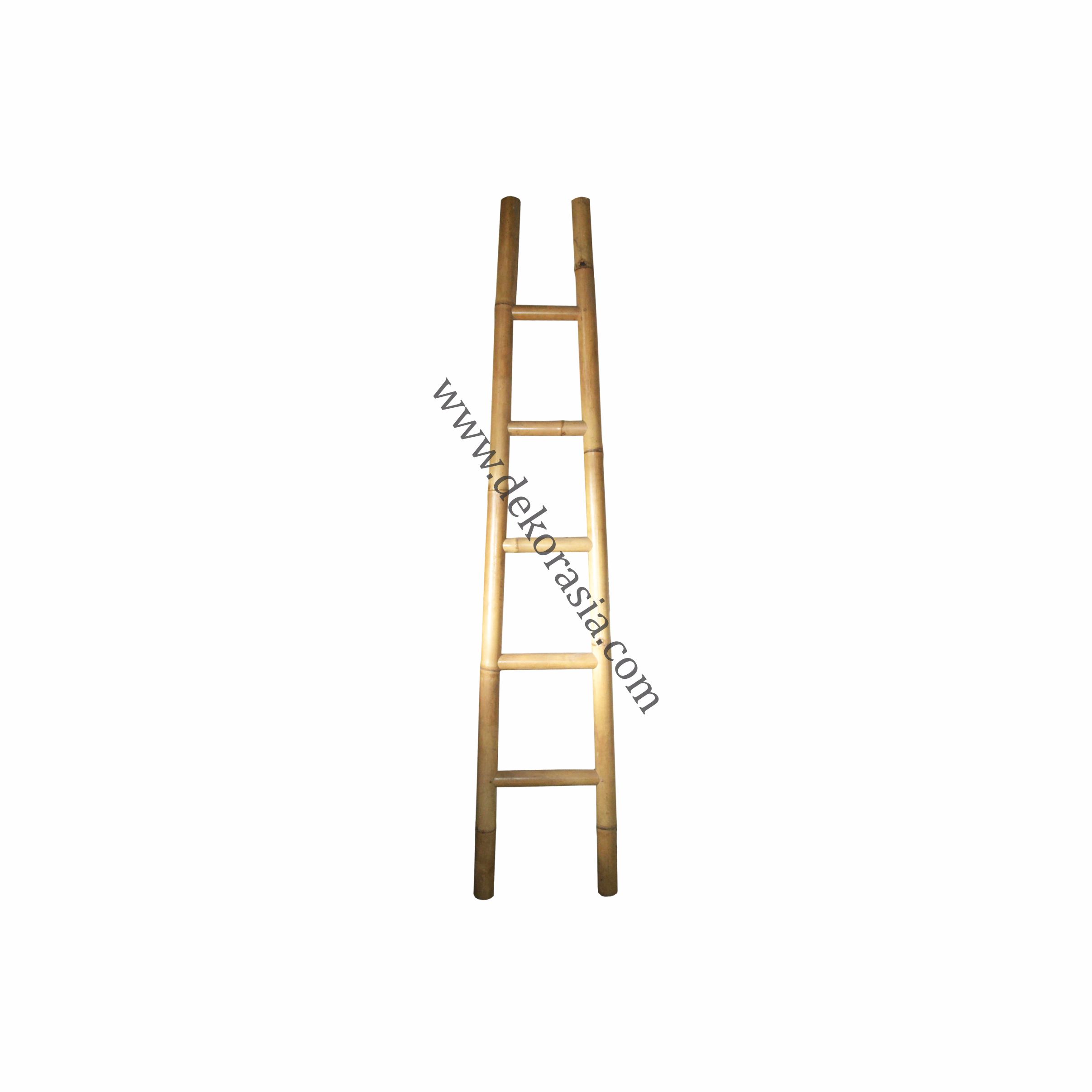 Natural Bamboo Ladder 5 Rungs